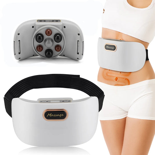 Electric Abdominal Body Massager Health Deep Knead Muscle Abdomen Instrument Vibration Physiotherapy Waist Body Massage